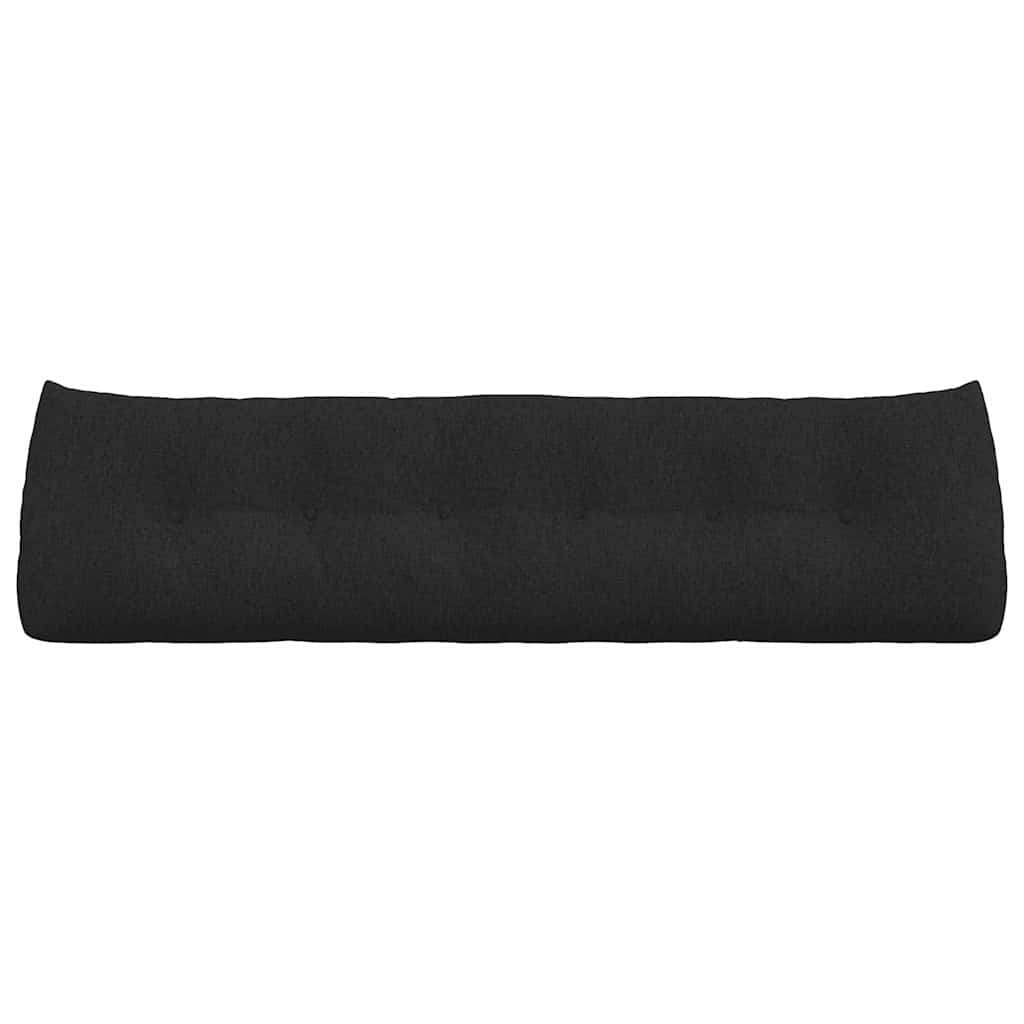 Perna pentru spate Negru 180 x 24 x 50 cm țesătură GartenMobel Dekor