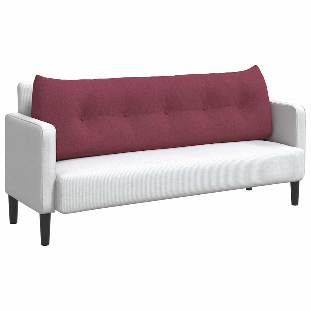 Perna pentru spate Roșu Vin 160 x 24 x 50 cm țesătură GartenMobel Dekor