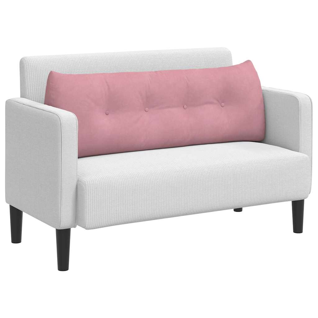 Perna pentru spate Roz 140 x 24 x 50 cm Catifea GartenMobel Dekor