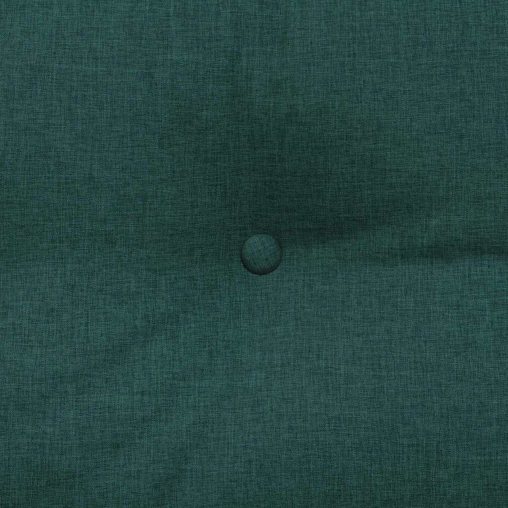 Perna pentru spate Verde închis 120 x 24 x 50 cm țesătură GartenMobel Dekor