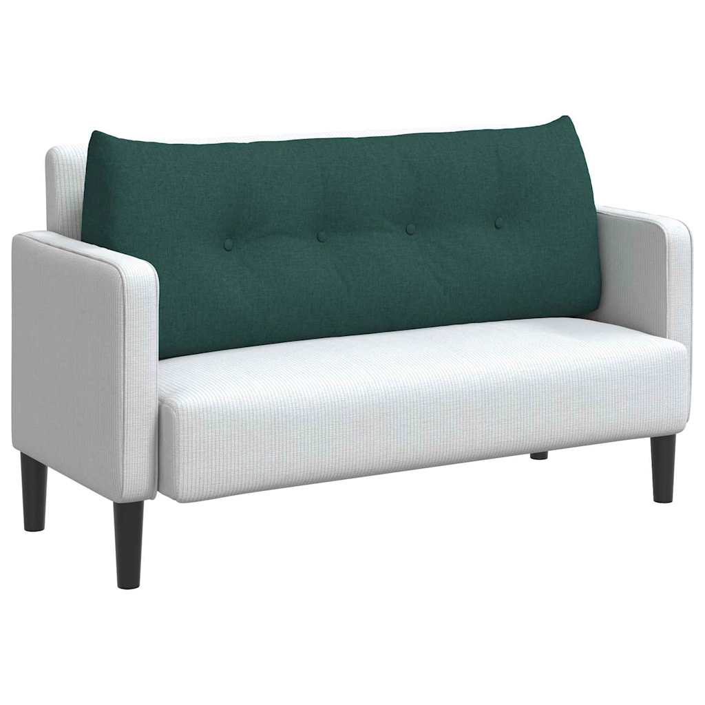 Perna pentru spate Verde închis 120 x 24 x 50 cm țesătură GartenMobel Dekor