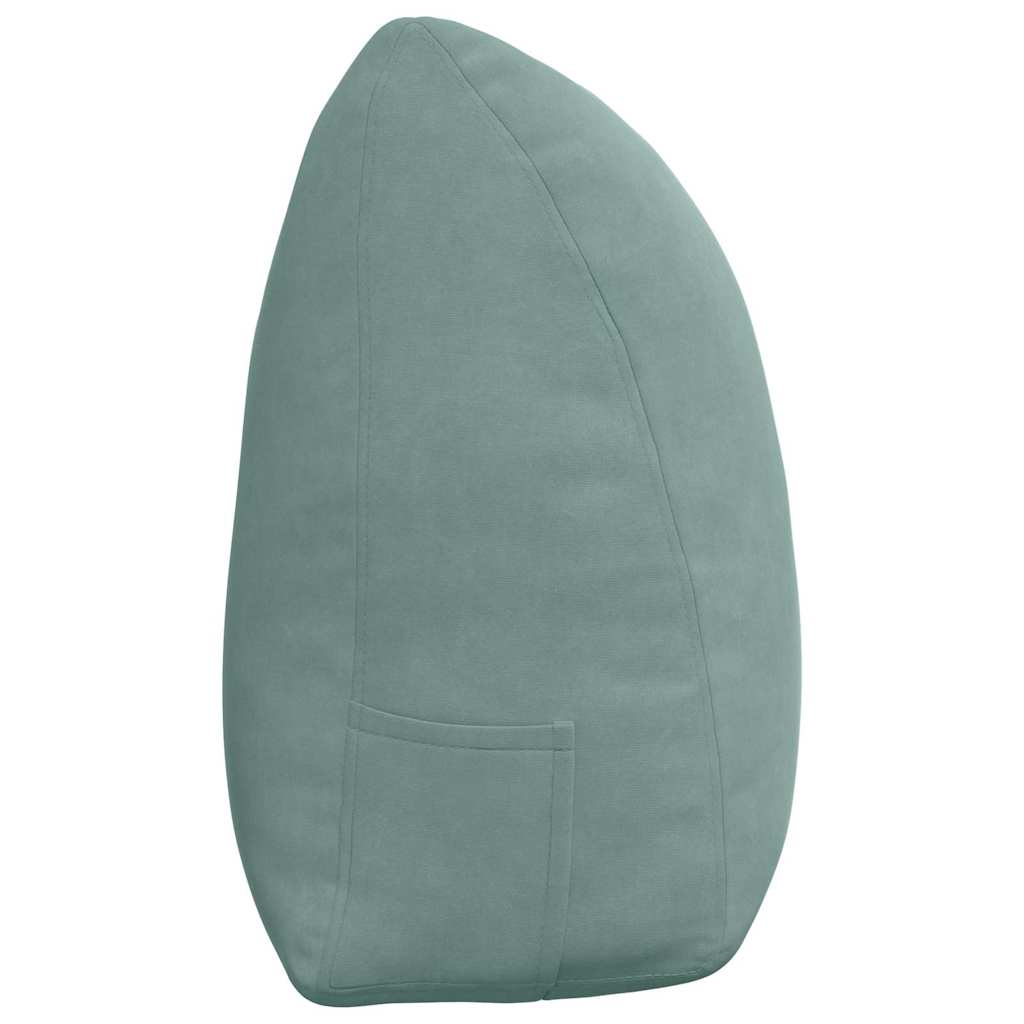Perna pentru spate Verde Mării 160 x 24 x 50 cm Catifea GartenMobel Dekor