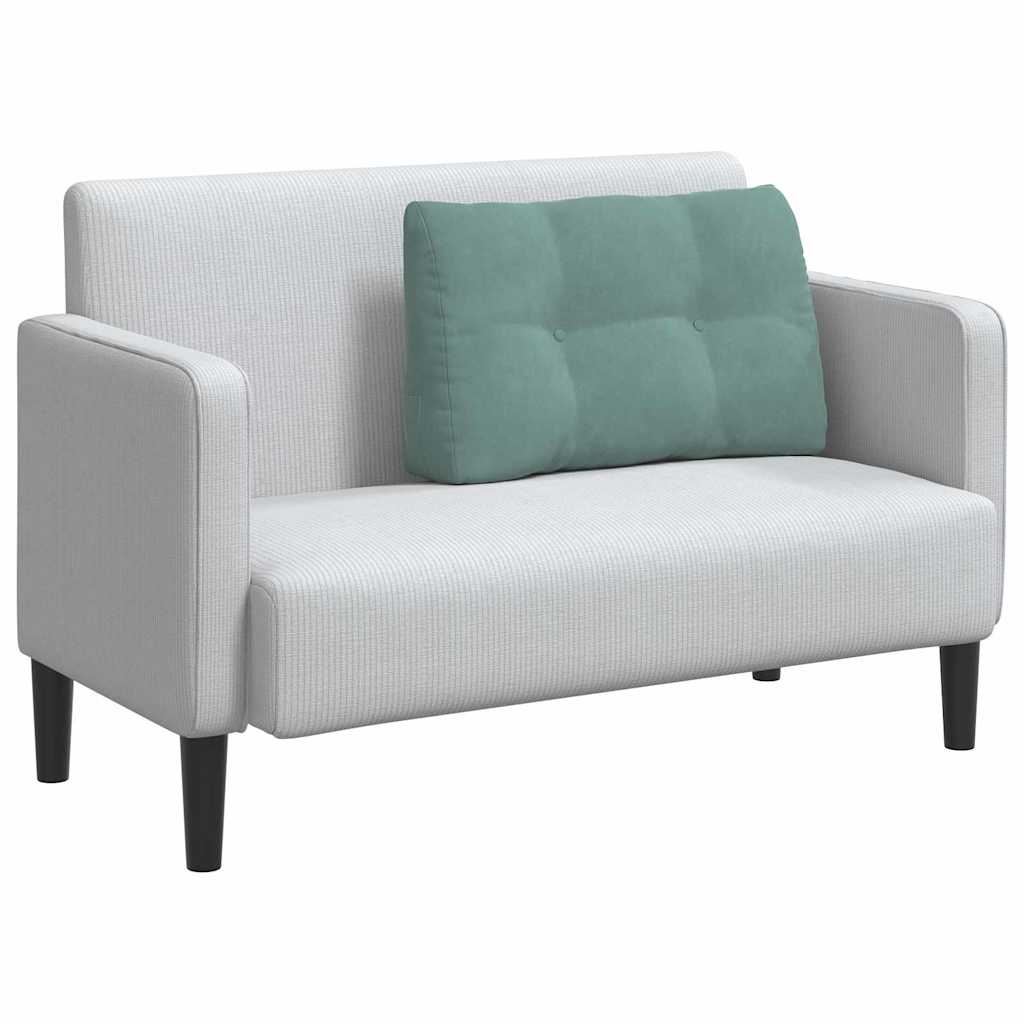 Perna pentru spate Verde Mării 80 x 24 x 50 cm Catifea GartenMobel Dekor