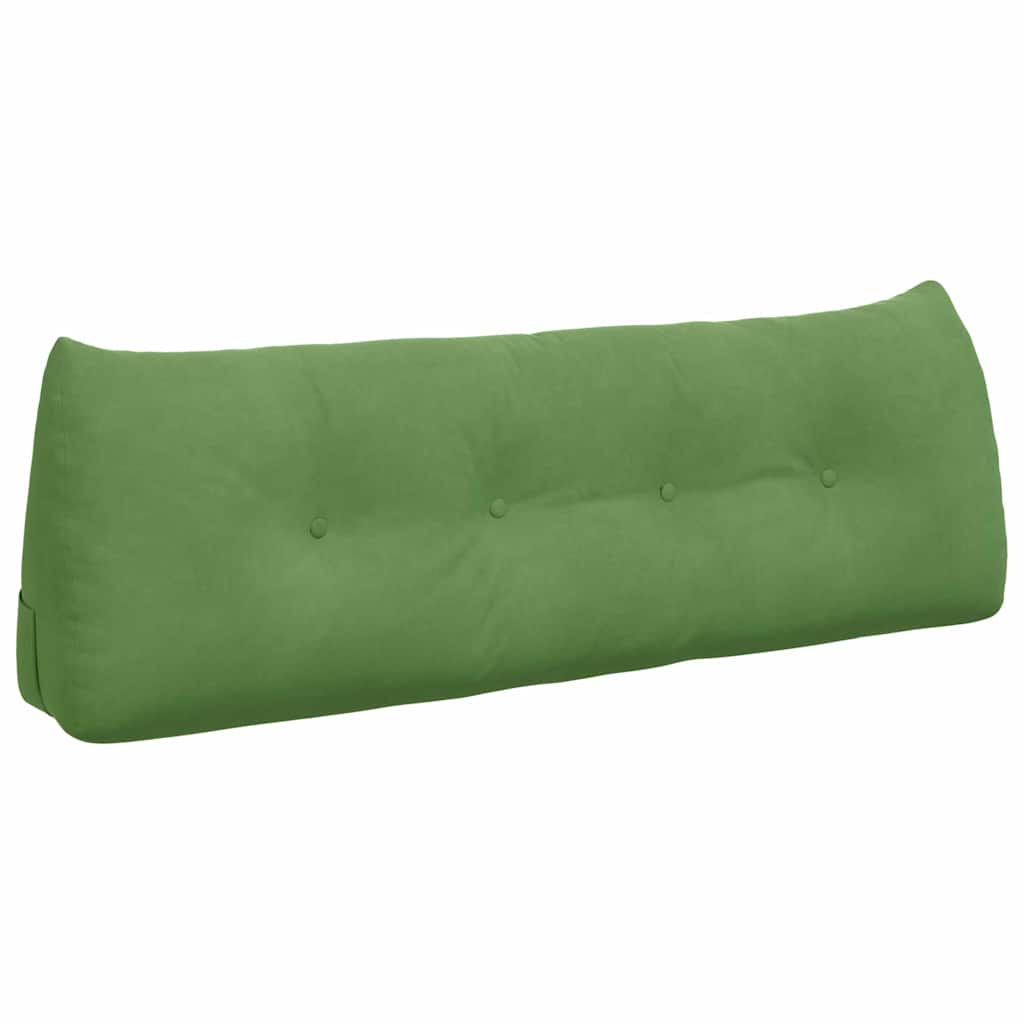 Perna pentru spate Verde deschis 140 x 24 x 50 cm Catifea GartenMobel Dekor