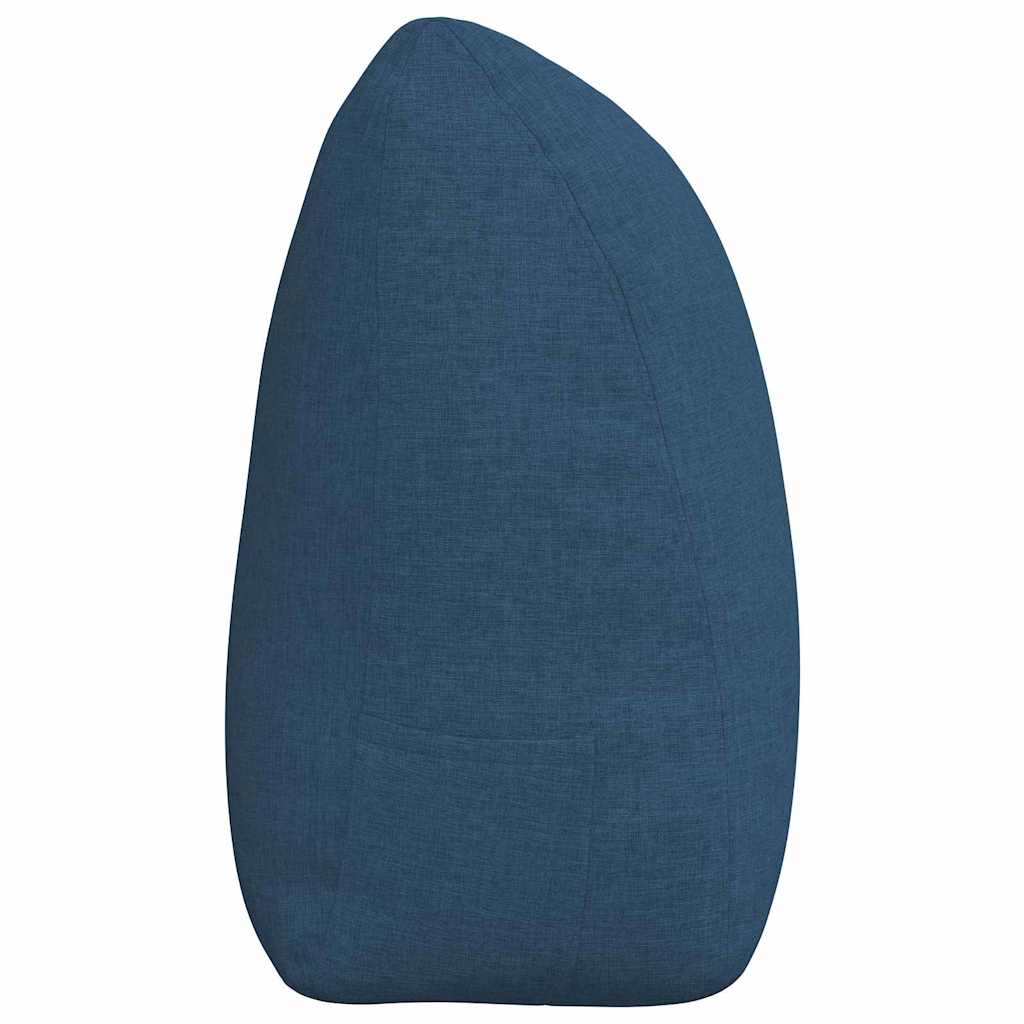 Perna pentru spate albastru 180 x 24 x 50 cm țesătură GartenMobel Dekor