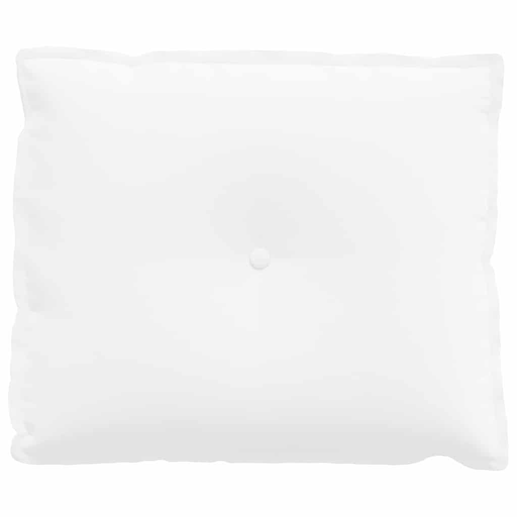 Perna pentru spate Alb 200 x 19 x 50 cm țesătură GartenMobel Dekor