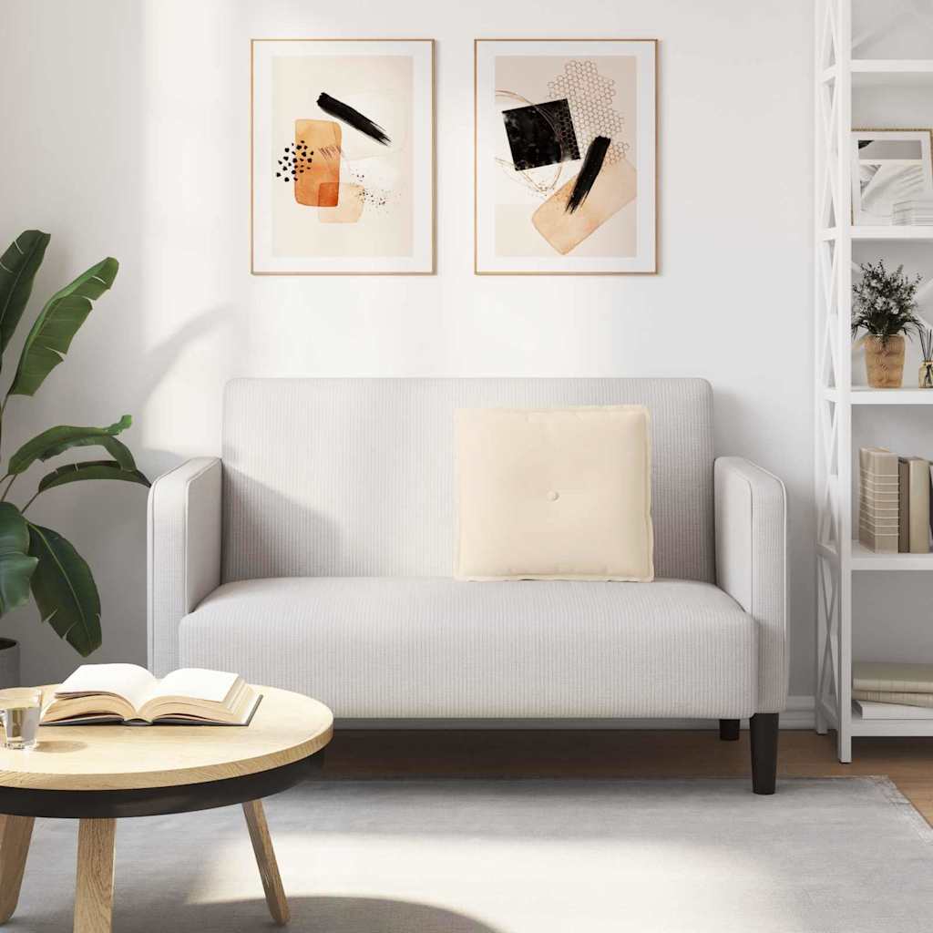 Perna pentru spate Bej 50 x 45 cm Țesătură din microfibră GartenMobel Dekor