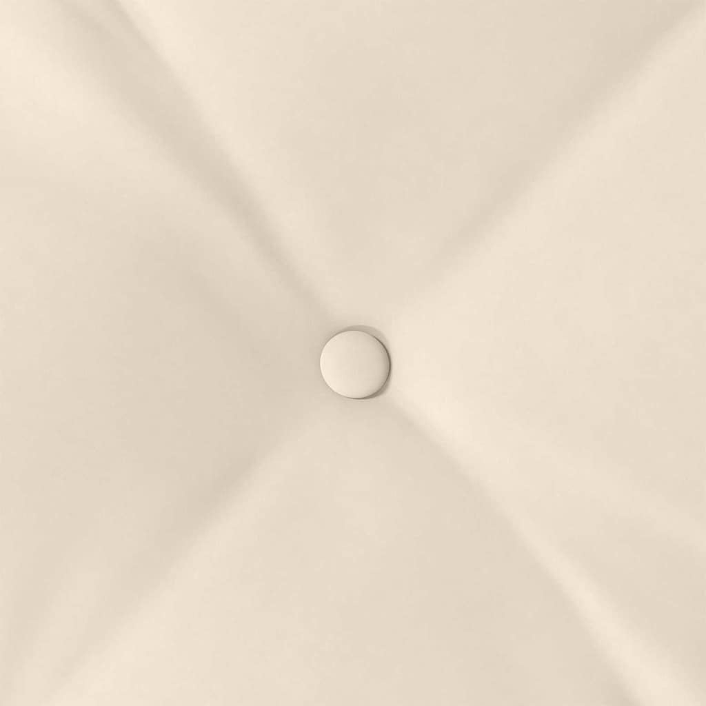 Perna pentru spate Bej 50 x 45 cm Țesătură din microfibră GartenMobel Dekor