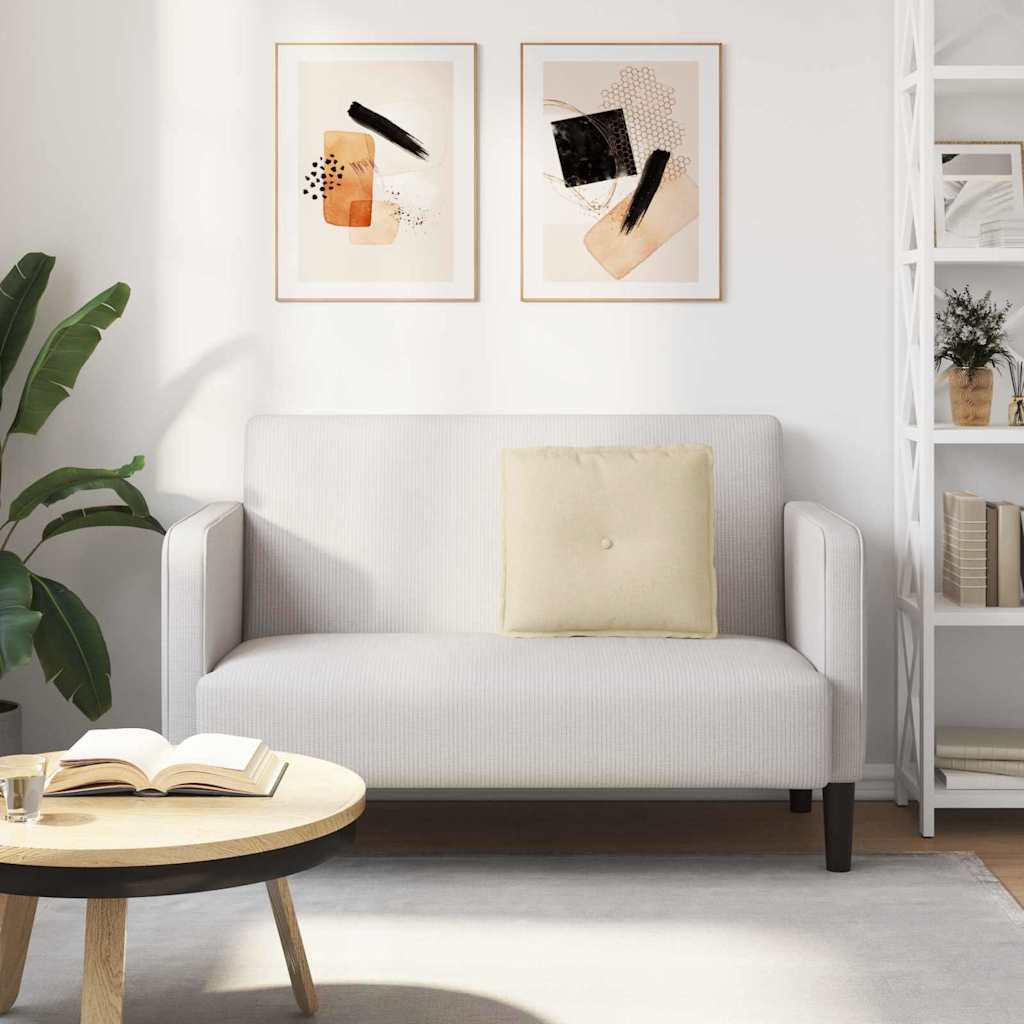 Perna pentru spate Crem 200 x 19 x 50 cm țesătură GartenMobel Dekor