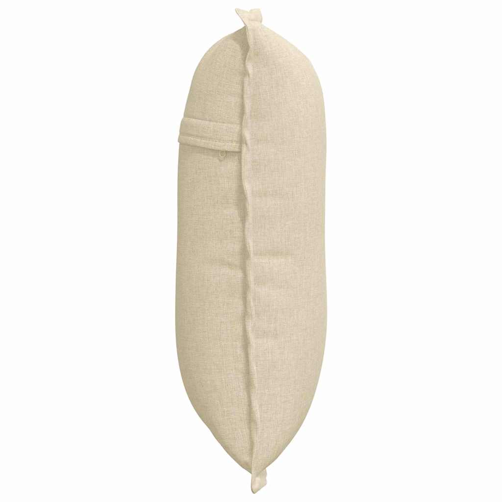 Perna pentru spate Crem 200 x 19 x 50 cm țesătură GartenMobel Dekor