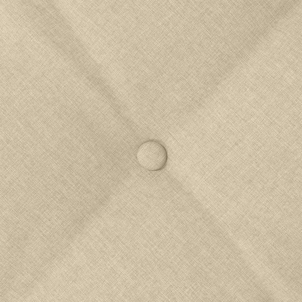 Perna pentru spate Crem 60 x 19 x 50 cm țesătură GartenMobel Dekor