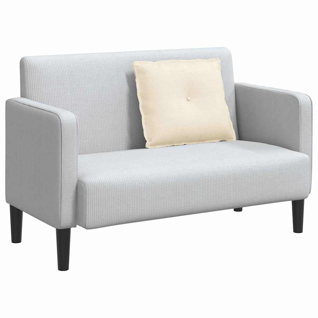 Perna pentru spate Crem 60 x 50 cm Țesătură din corduroy GartenMobel Dekor