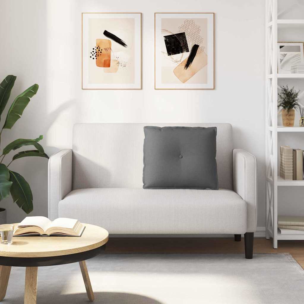 Perna pentru spate Gri închis 200 x 19 x 50 cm țesătură GartenMobel Dekor