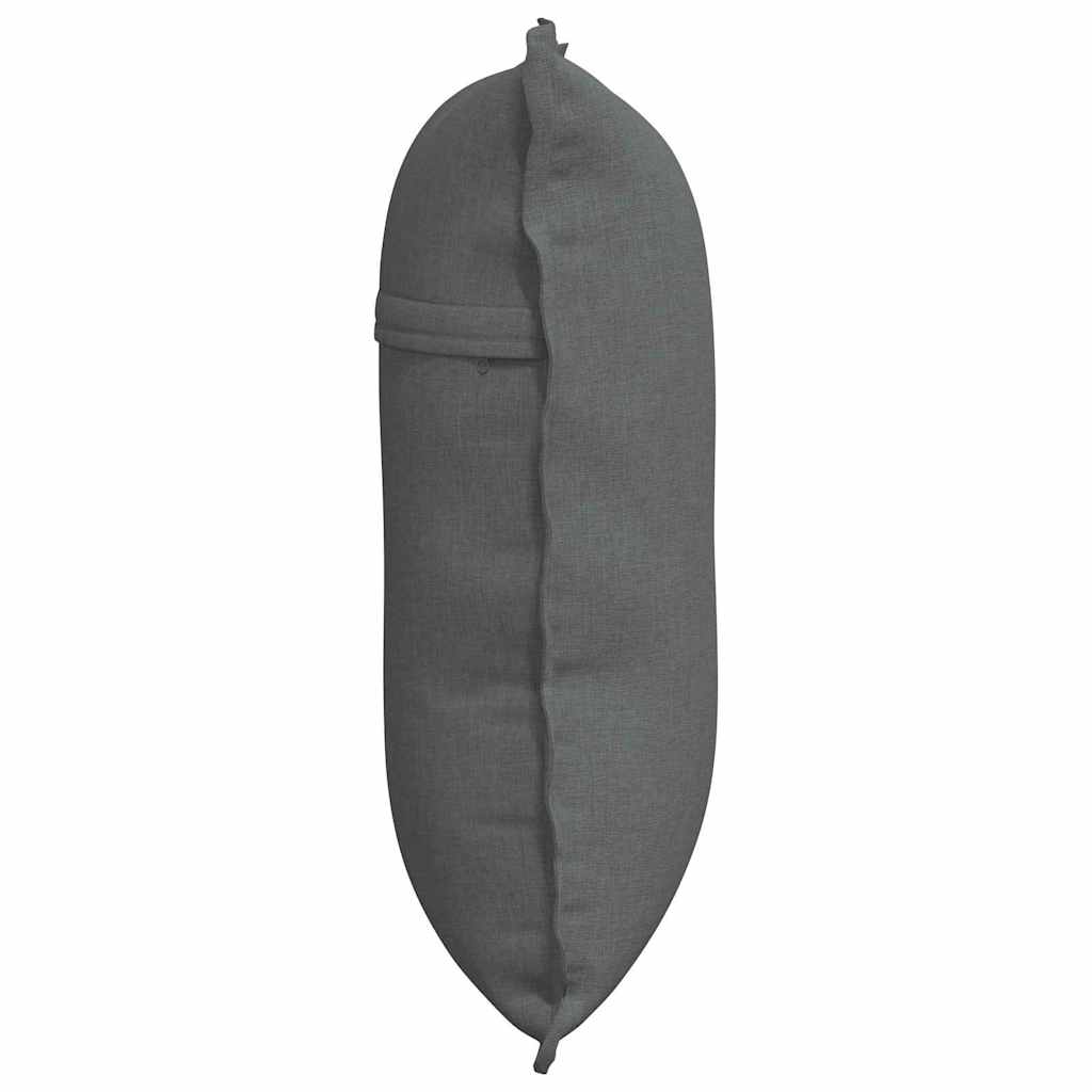 Perna pentru spate Gri închis 200 x 19 x 50 cm țesătură GartenMobel Dekor