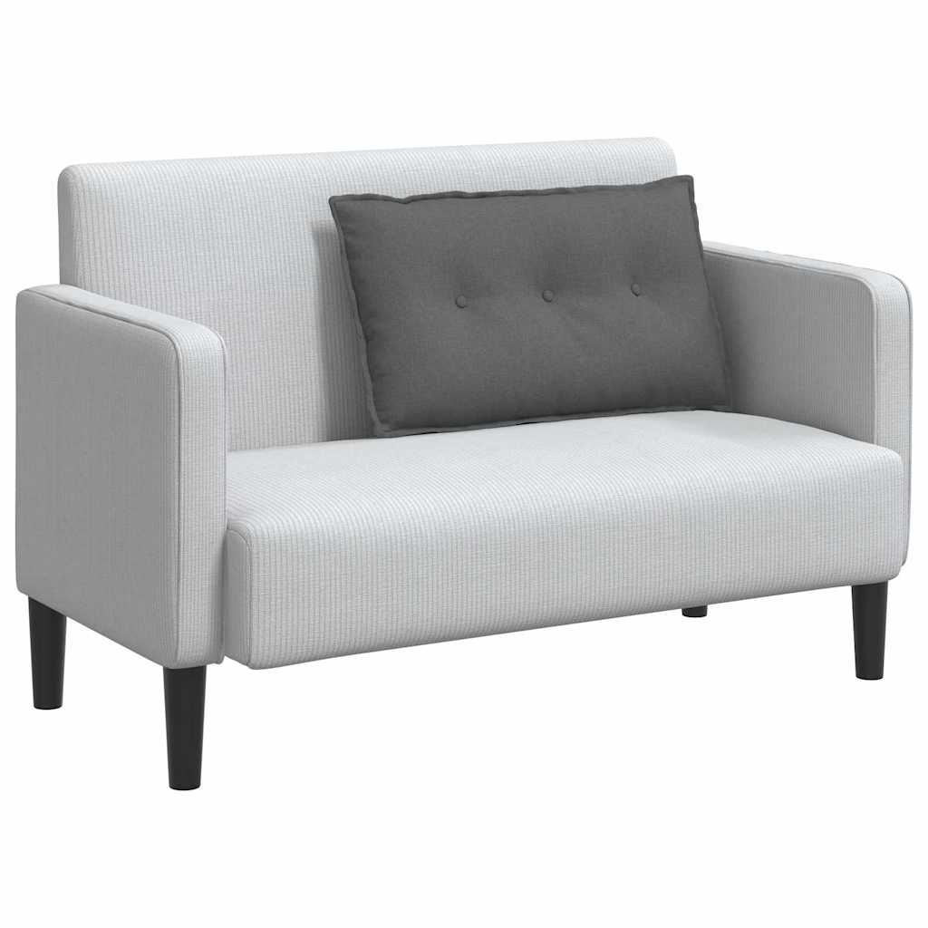 Perna pentru spate Gri închis 200 x 19 x 50 cm țesătură GartenMobel Dekor