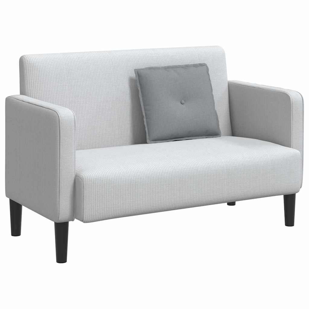 Perna pentru spate Gri deschis 50 x 19 x 45 cm țesătură GartenMobel Dekor