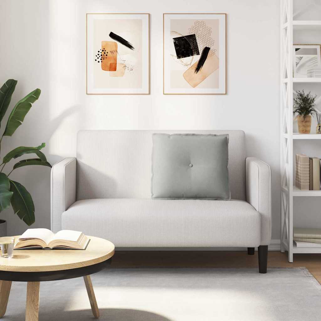 Perna pentru spate Gri deschis 60 x 50 cm GartenMobel Dekor