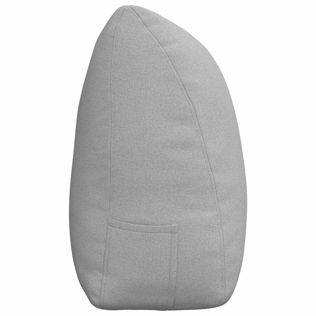 Perna pentru spate Gri nori 200 x 24 x 50 cm țesătură GartenMobel Dekor