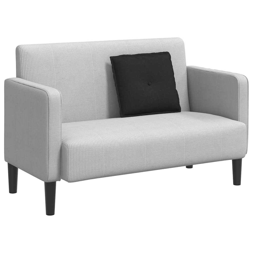 Perna pentru spate Negru 200 x 19 x 50 cm țesătură GartenMobel Dekor