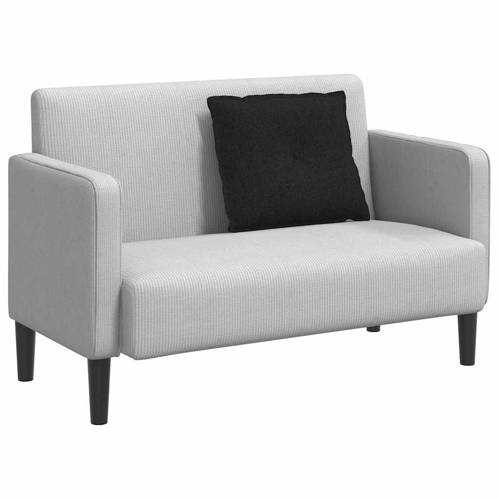 Perna pentru spate Negru 60 x 19 x 50 cm țesătură GartenMobel Dekor