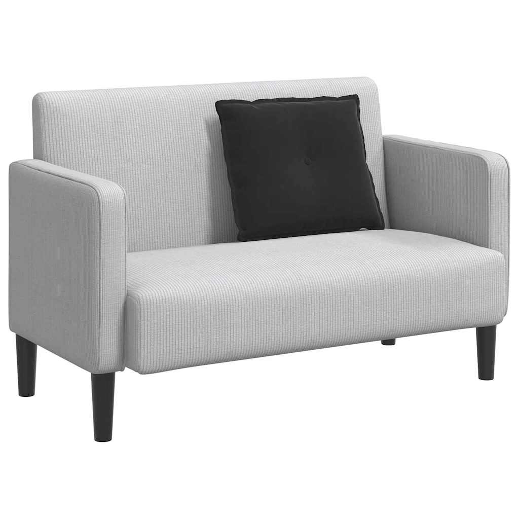 Perna pentru spate Negru 60 x 50 cm Țesătură din corduroy GartenMobel Dekor