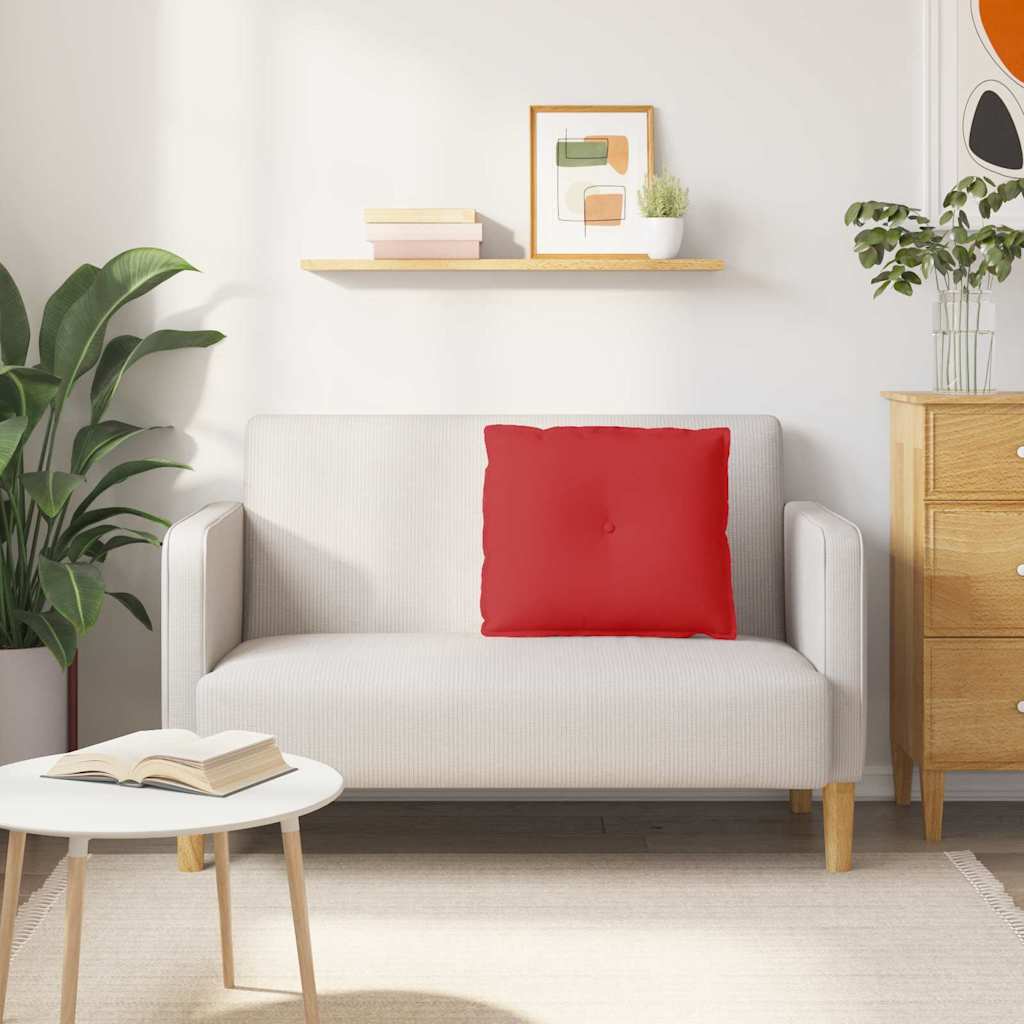 Perna pentru spate Roșu 200 x 19 x 50 cm țesătură GartenMobel Dekor