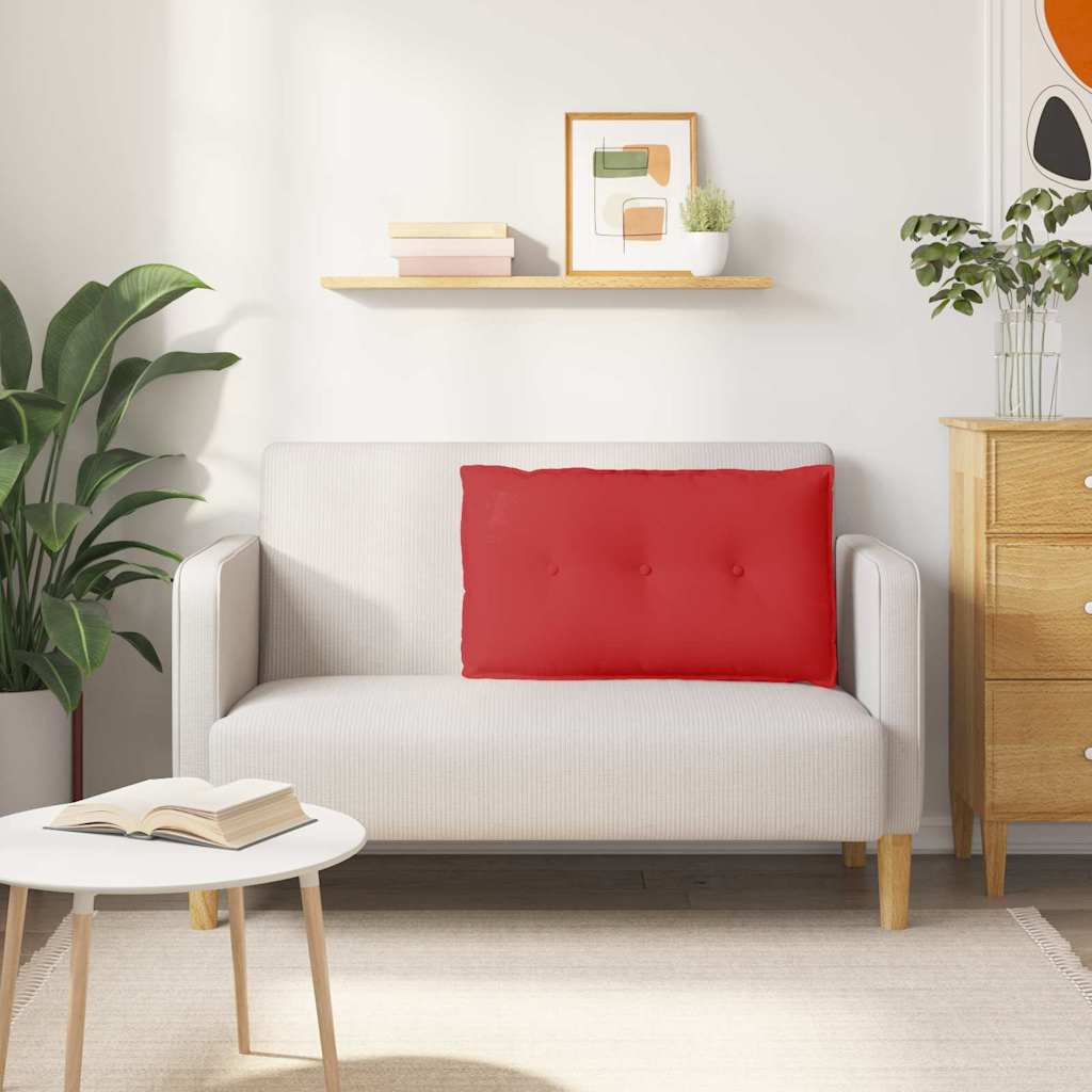 Perna pentru spate Roșu 200 x 19 x 50 cm țesătură GartenMobel Dekor