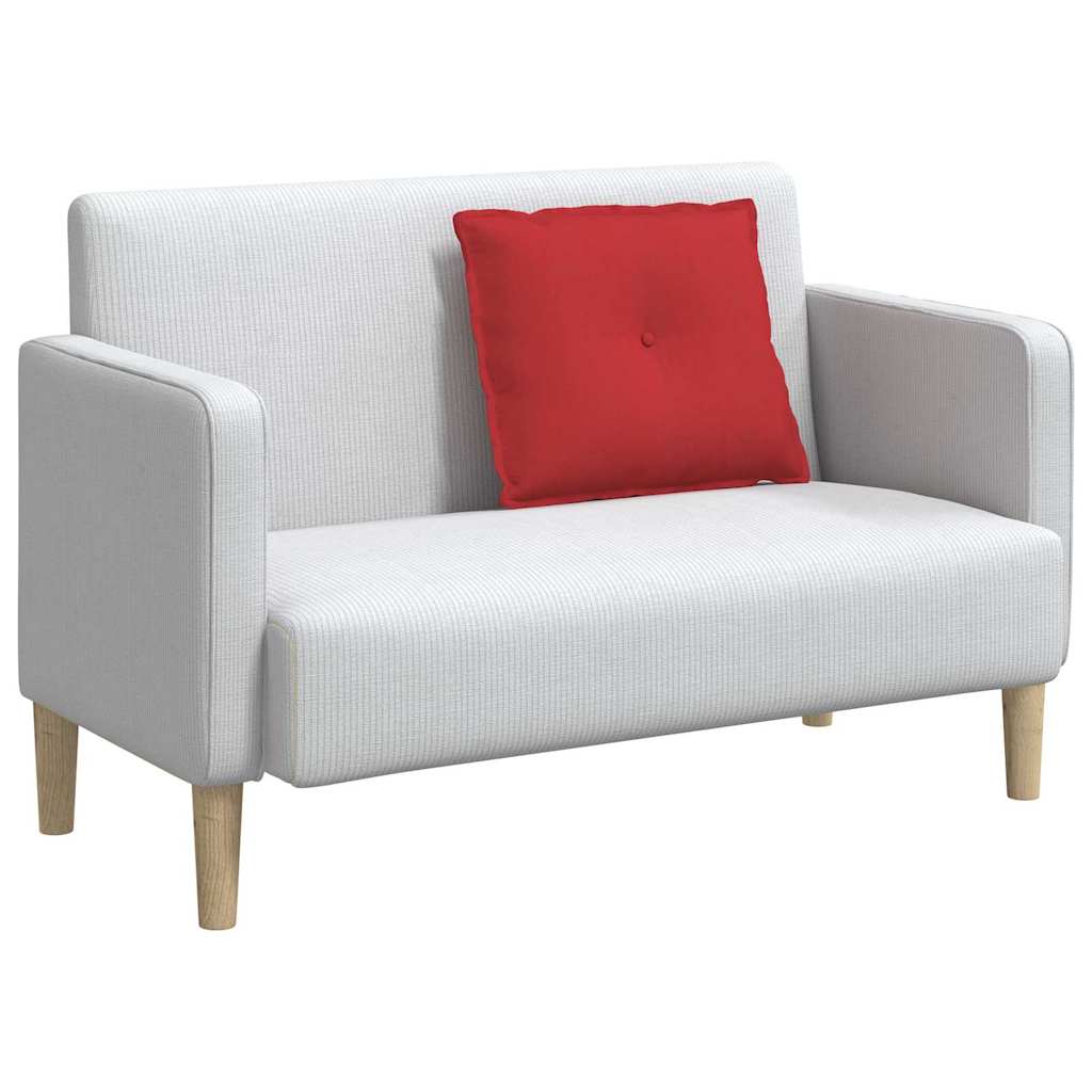 Perna pentru spate Roșu 200 x 19 x 50 cm țesătură GartenMobel Dekor