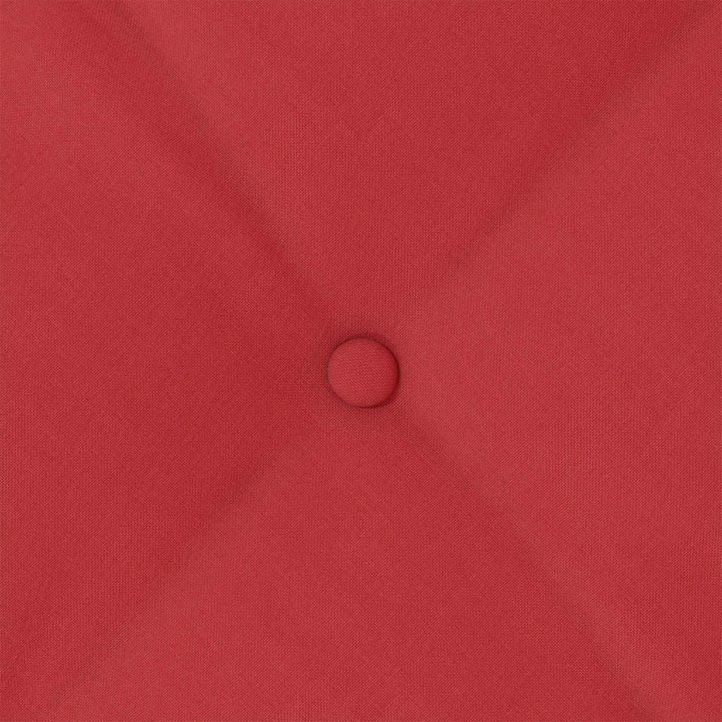 Perna pentru spate Roșu 200 x 19 x 50 cm țesătură GartenMobel Dekor