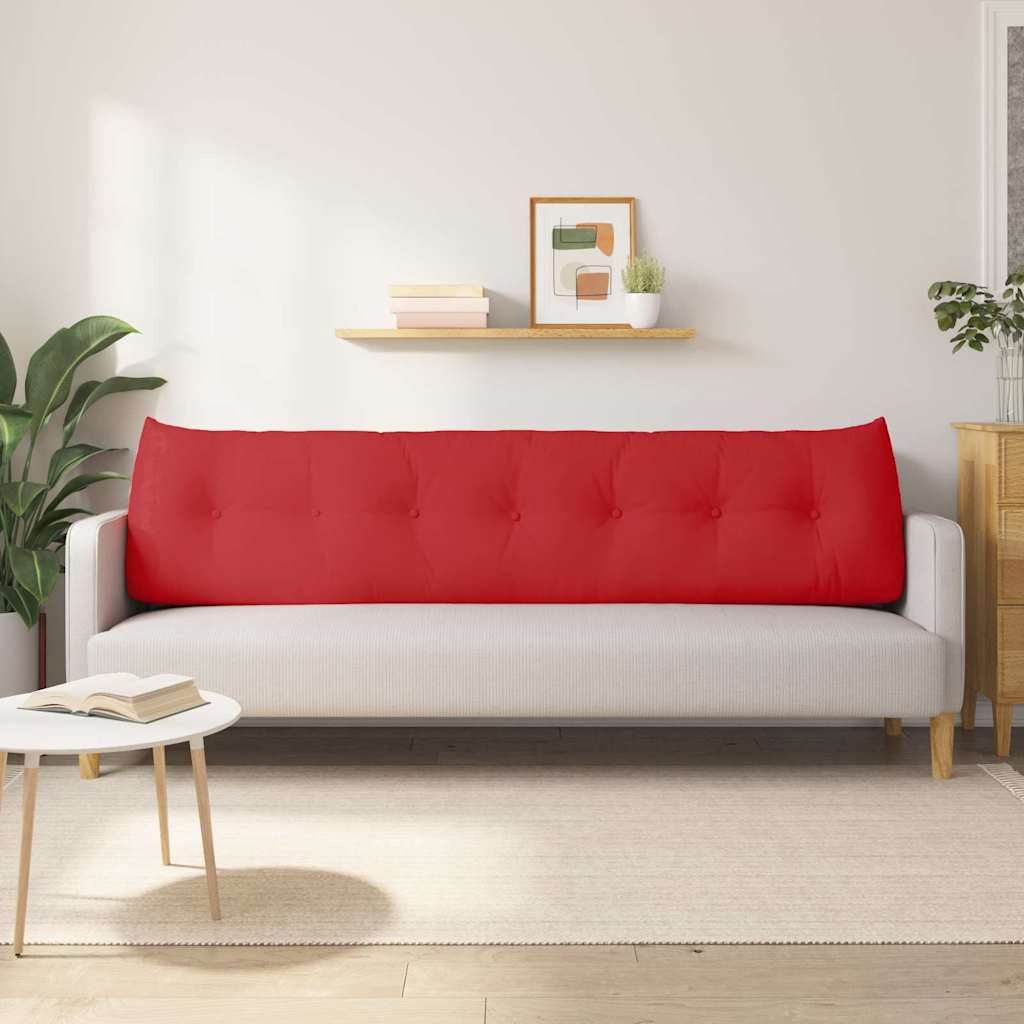 Perna pentru spate Roșu 200 x 24 x 50 cm țesătură GartenMobel Dekor