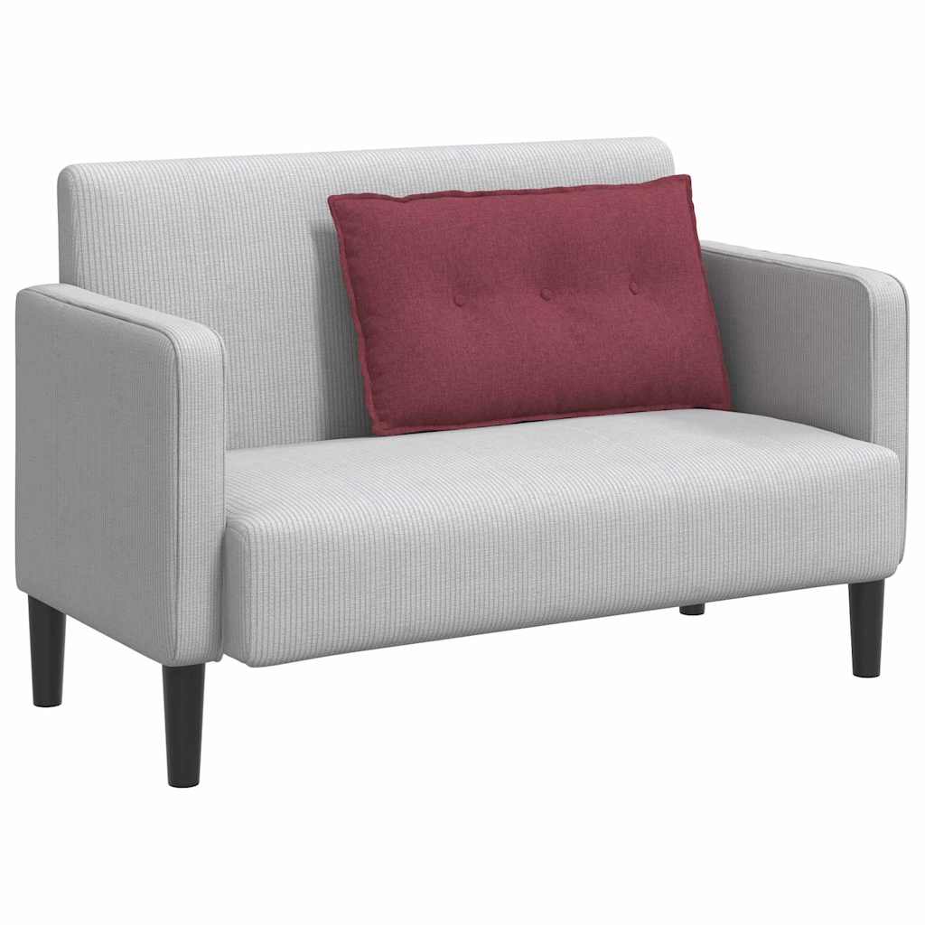 Perna pentru spate Roșu Vin 200 x 19 x 50 cm țesătură GartenMobel Dekor