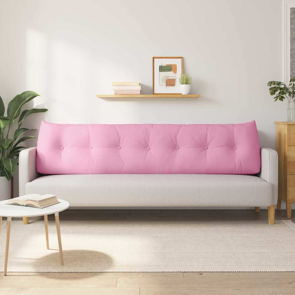 Perna pentru spate Roz 200 x 24 x 50 cm țesătură GartenMobel Dekor