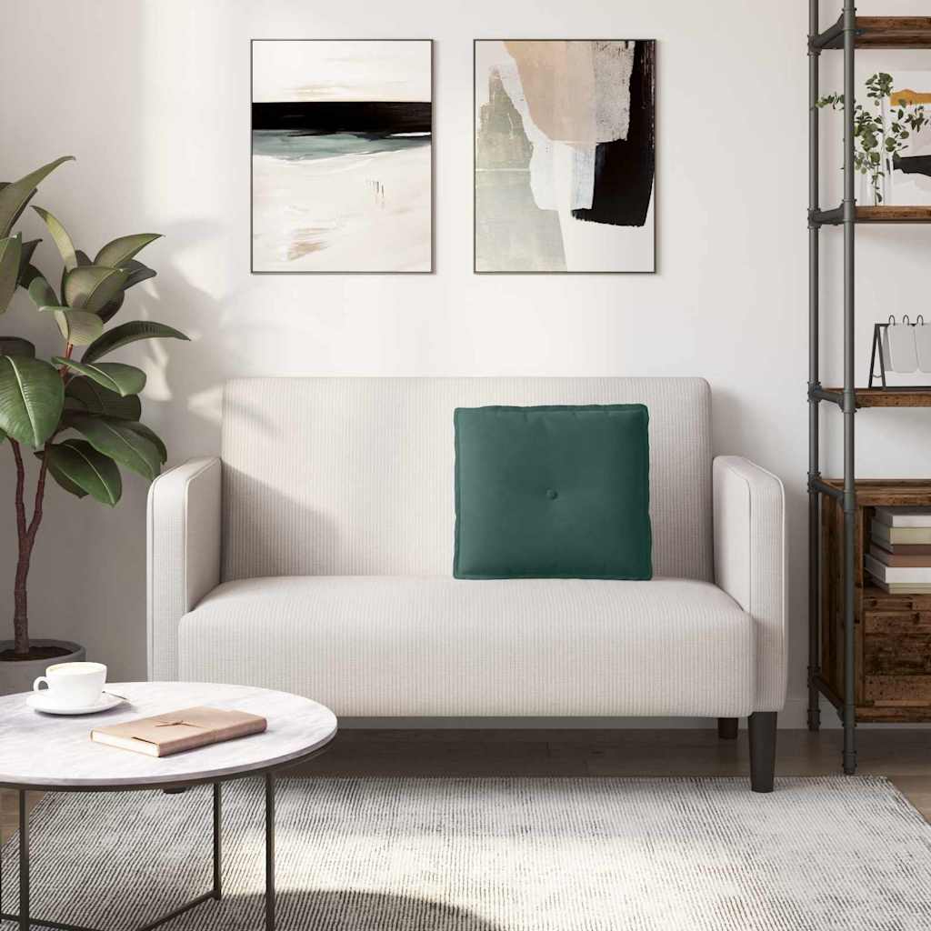 Perna pentru spate Verde închis 50 x 45 cm GartenMobel Dekor