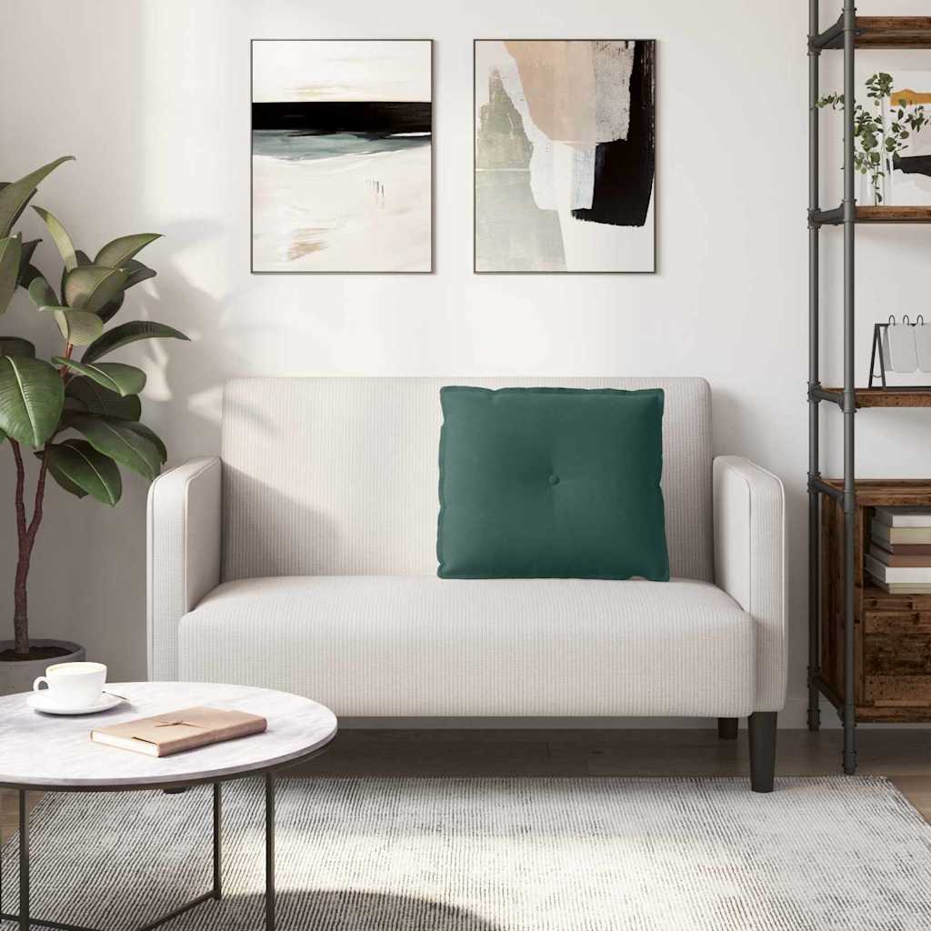 Perna pentru spate Verde închis 60 x 50 cm GartenMobel Dekor