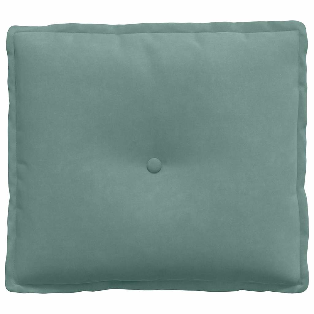 Perna pentru spate Verde Mării 50 x 45 cm Țesătură din corduroy GartenMobel Dekor
