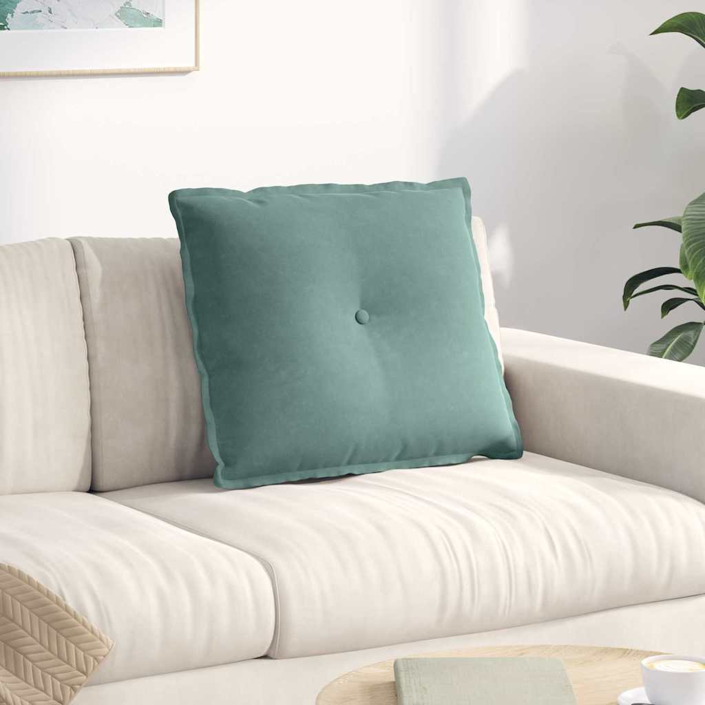 Perna pentru spate Verde Mării 60 x 50 cm Țesătură din corduroy GartenMobel Dekor