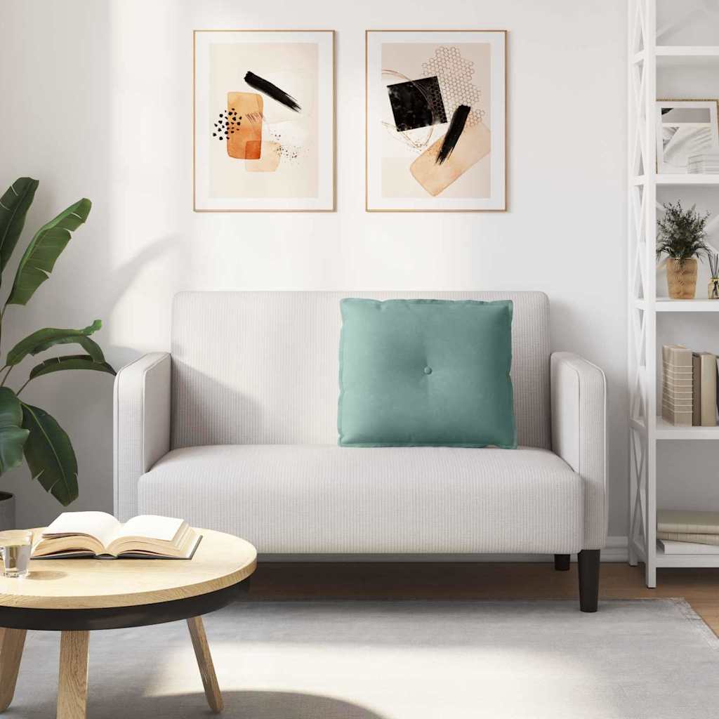 Perna pentru spate Verde Mării 60 x 50 cm Țesătură din corduroy GartenMobel Dekor