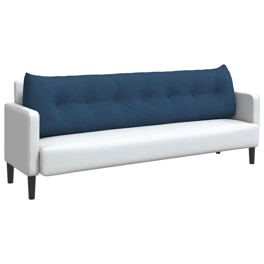 Perna pentru spate albastru 200 x 24 x 50 cm țesătură GartenMobel Dekor