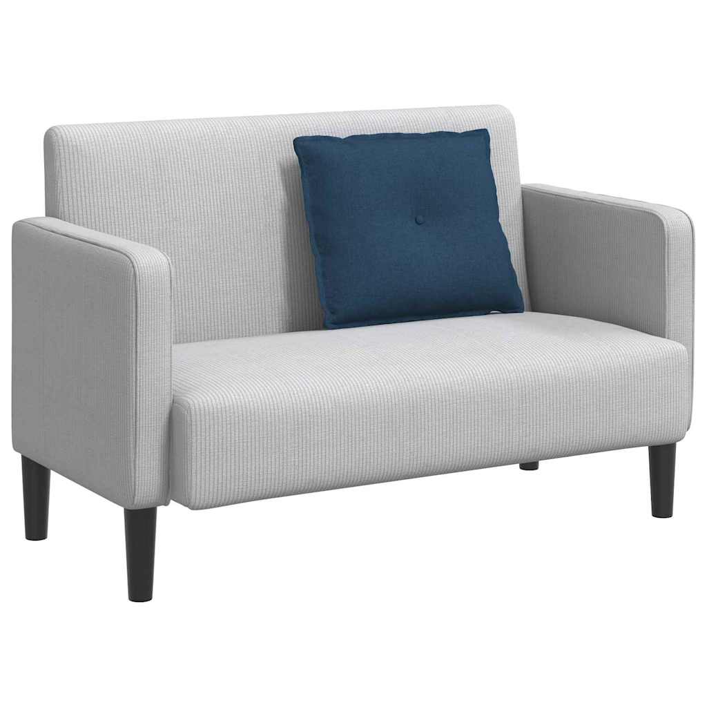 Perna pentru spate albastru 60 x 19 x 50 cm țesătură GartenMobel Dekor