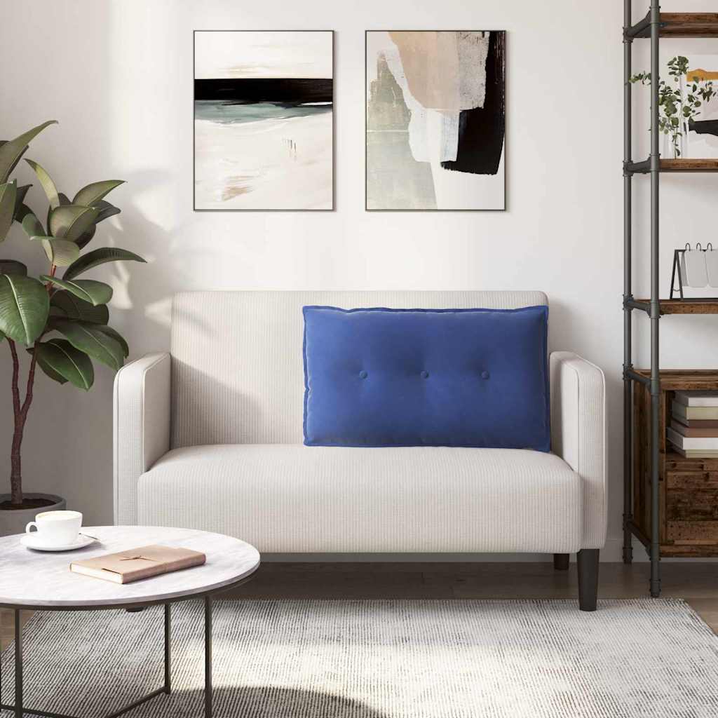 Perna pentru spate Albastru Poliție 80 x 50 cm GartenMobel Dekor