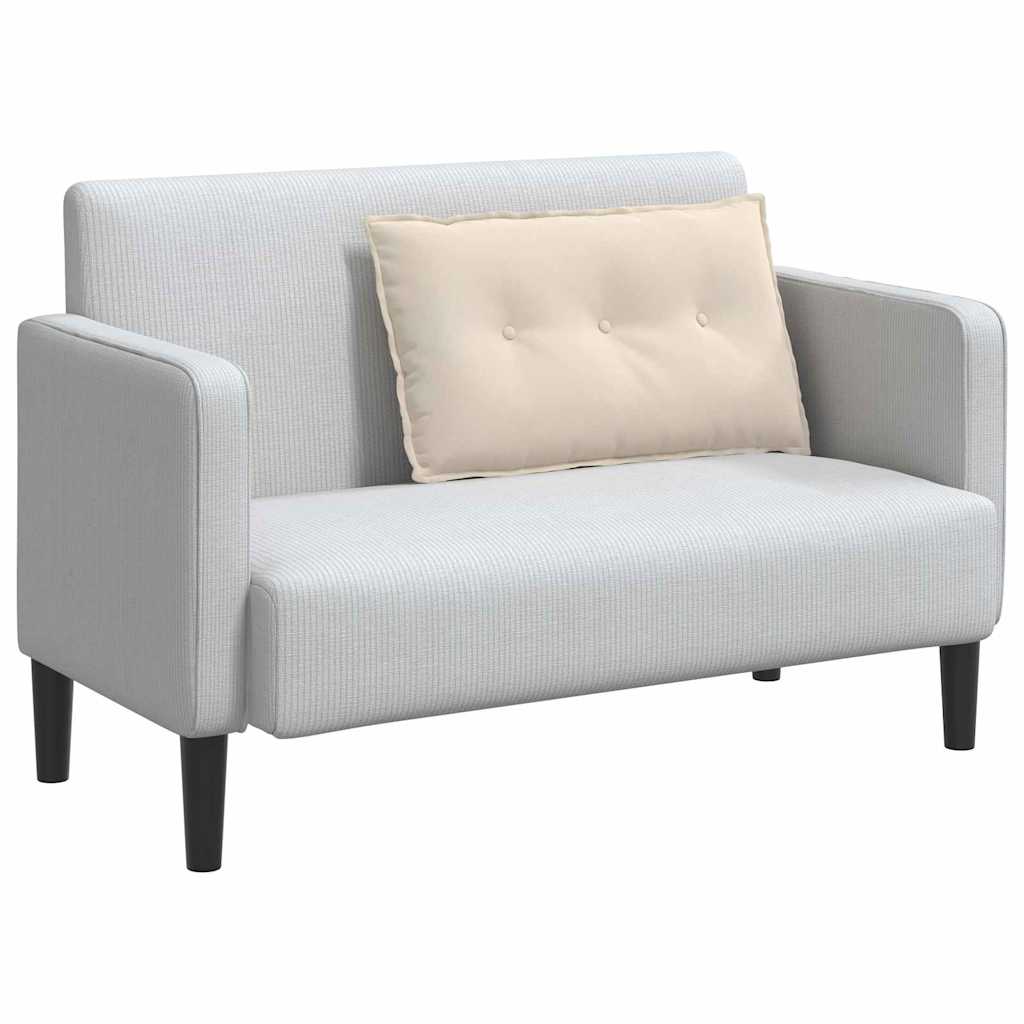 Perna pentru spate Bej 80 x 50 cm Țesătură din microfibră GartenMobel Dekor