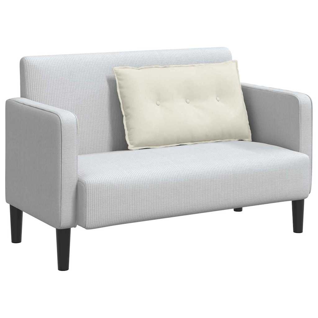 Perna pentru spate Crem 80 x 50 cm Țesătură din corduroy GartenMobel Dekor