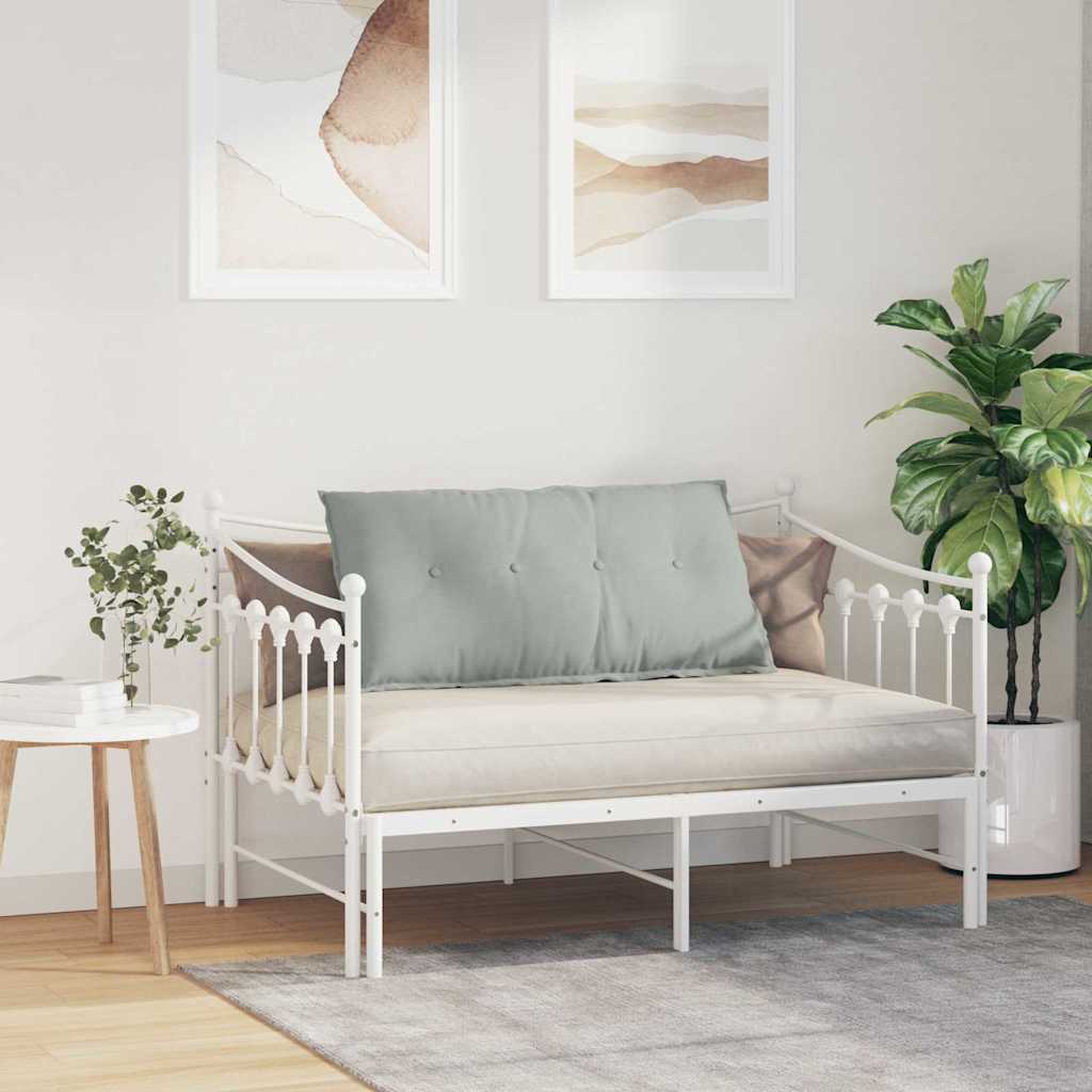 Perna pentru spate Gri deschis 100 x 50 cm GartenMobel Dekor