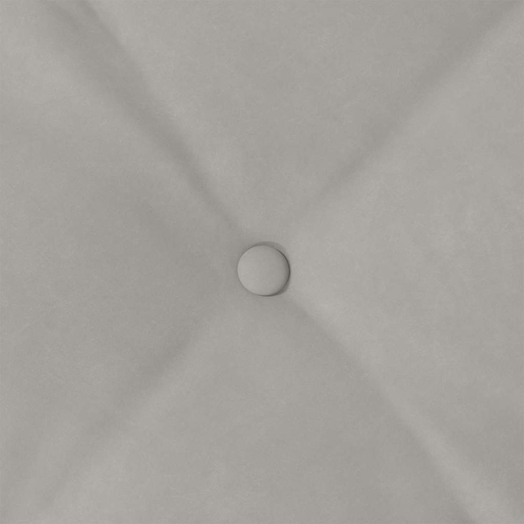 Perna pentru spate Gri deschis 100 x 50 cm GartenMobel Dekor