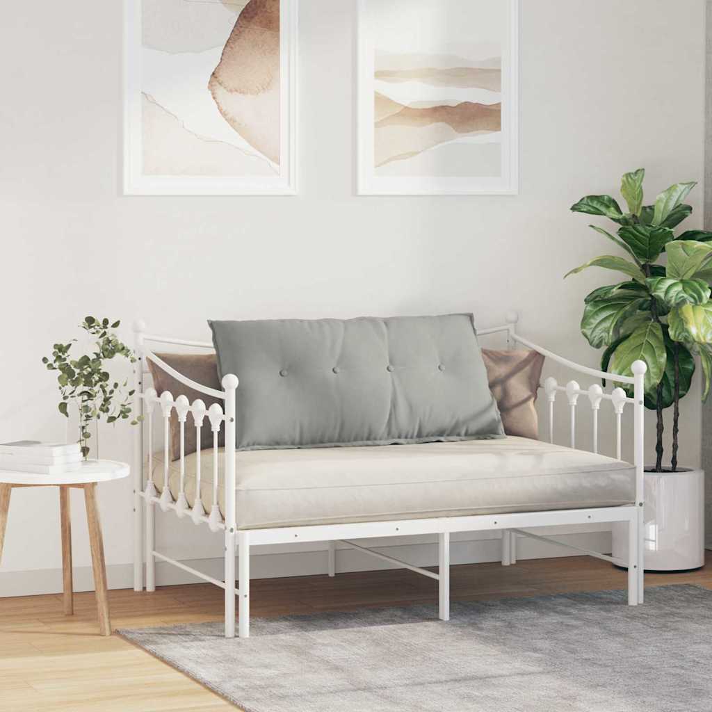 Perna pentru spate Gri deschis 100 x 50 cm GartenMobel Dekor