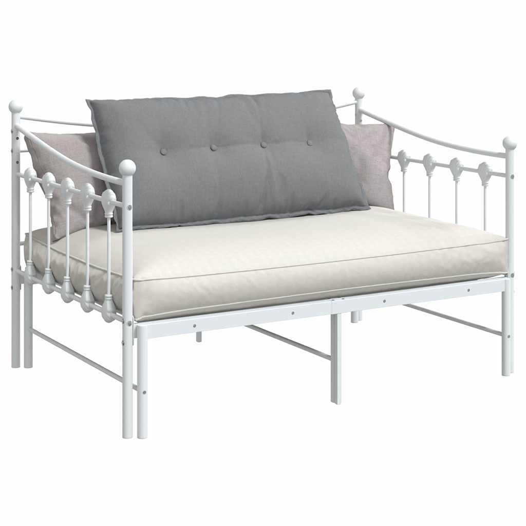 Perna pentru spate Gri deschis 200 x 19 x 50 cm țesătură GartenMobel Dekor