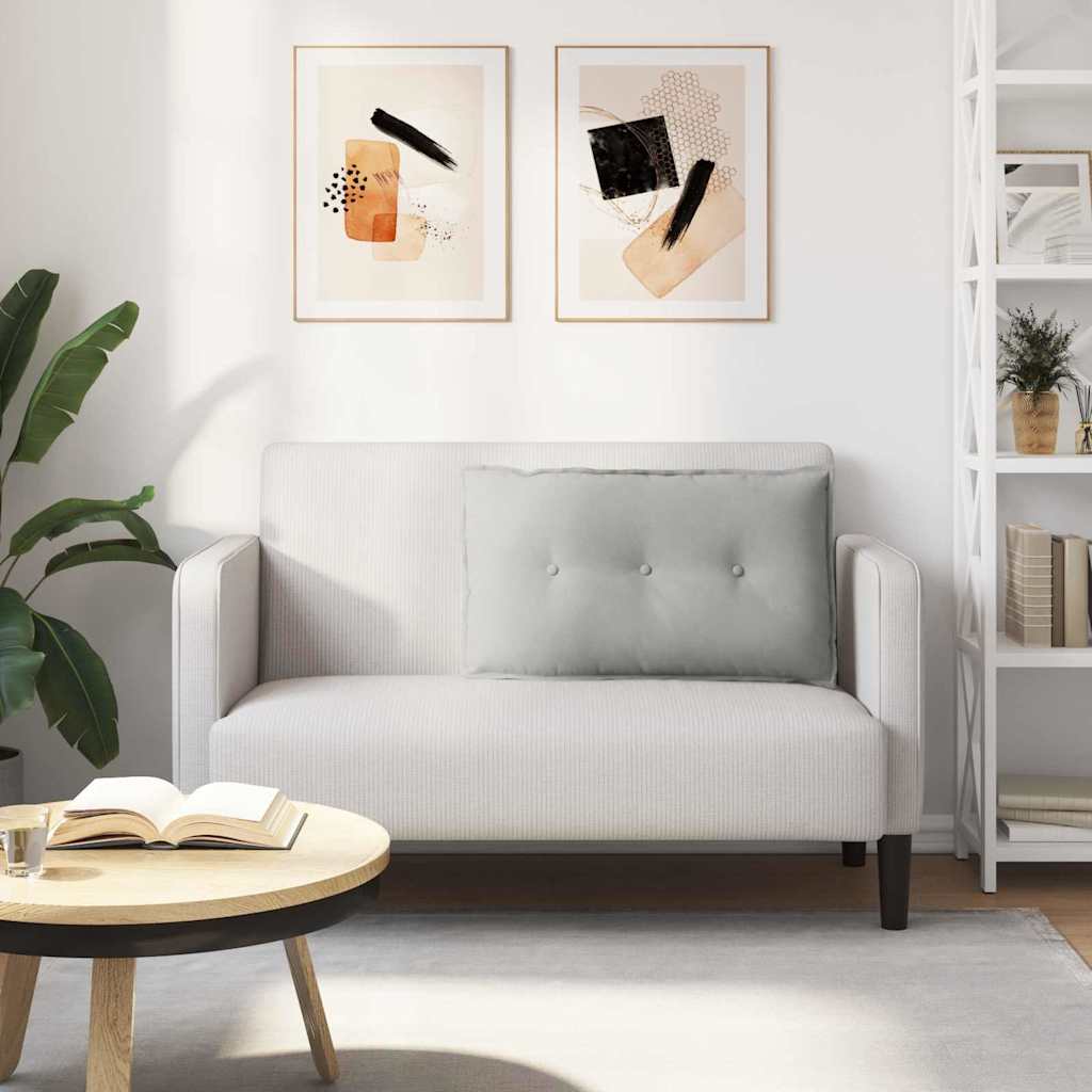 Perna pentru spate Gri deschis 80 x 50 cm GartenMobel Dekor