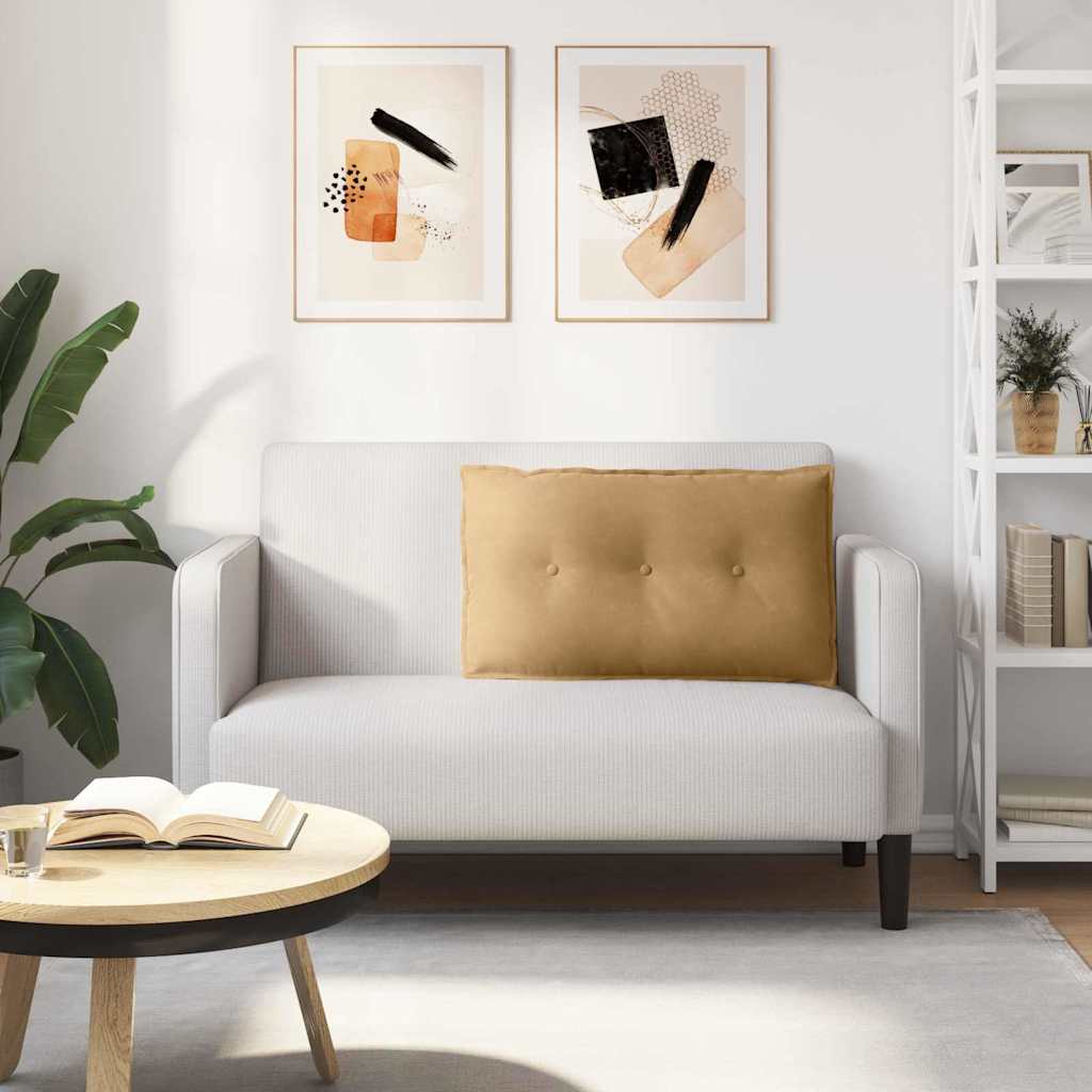 Perna pentru spate Maro 80 x 50 cm Țesătură din corduroy GartenMobel Dekor