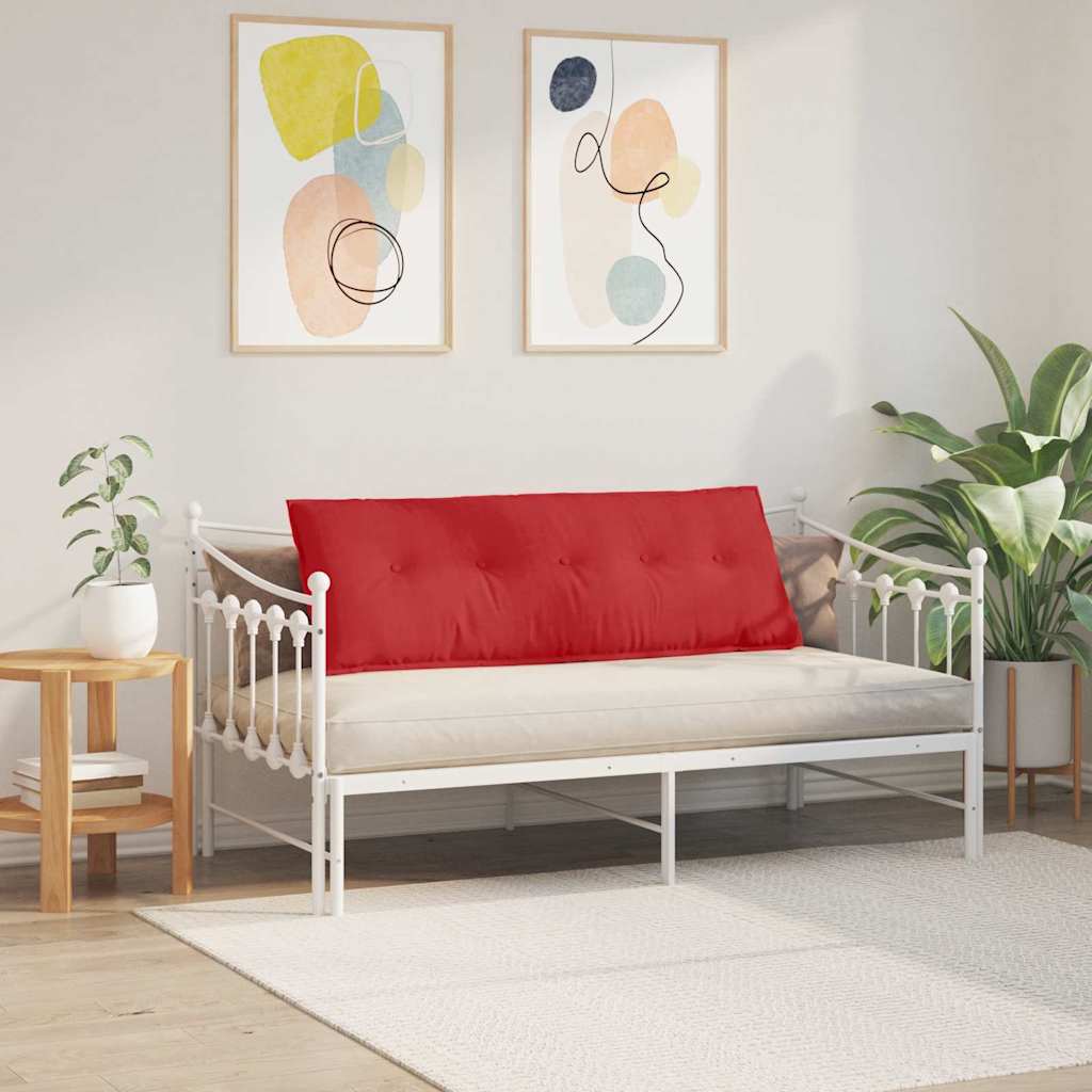 Perna pentru spate Roșu 140 x 19 x 50 cm țesătură GartenMobel Dekor