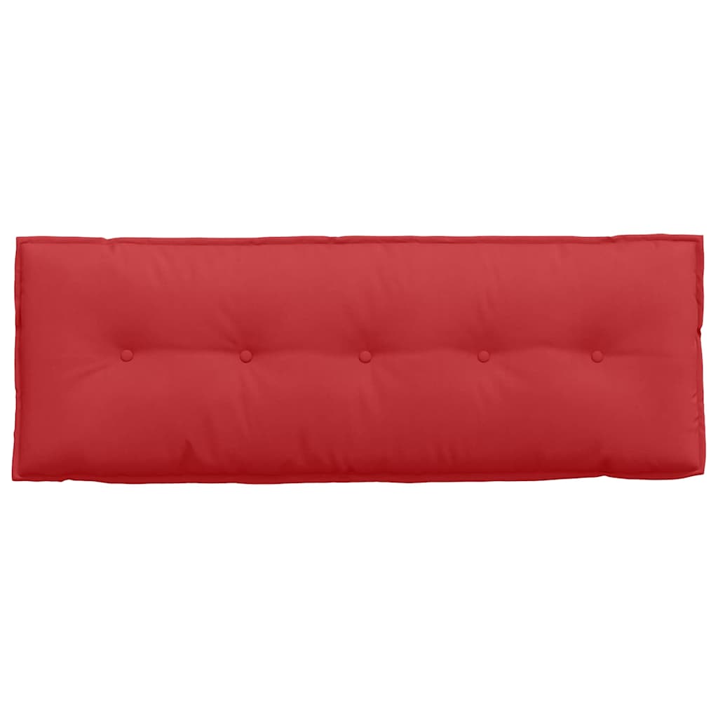 Perna pentru spate Roșu 140 x 19 x 50 cm țesătură GartenMobel Dekor